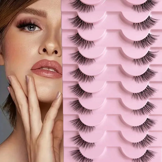 Natural Crisscross Half-Lashes