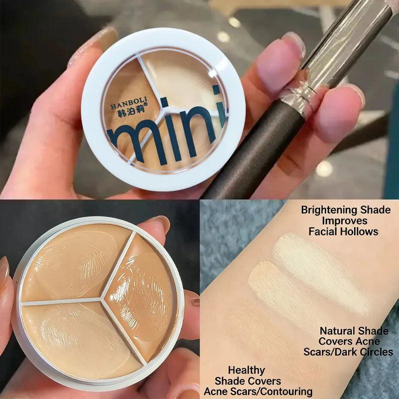 3-Color Professional Concealer Palette
