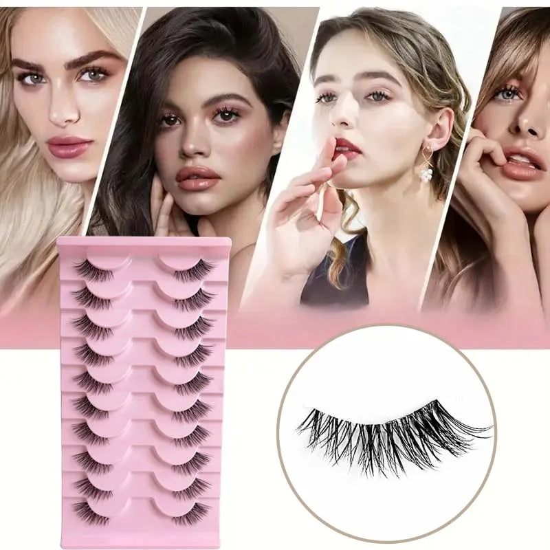 Natural Crisscross Half-Lashes