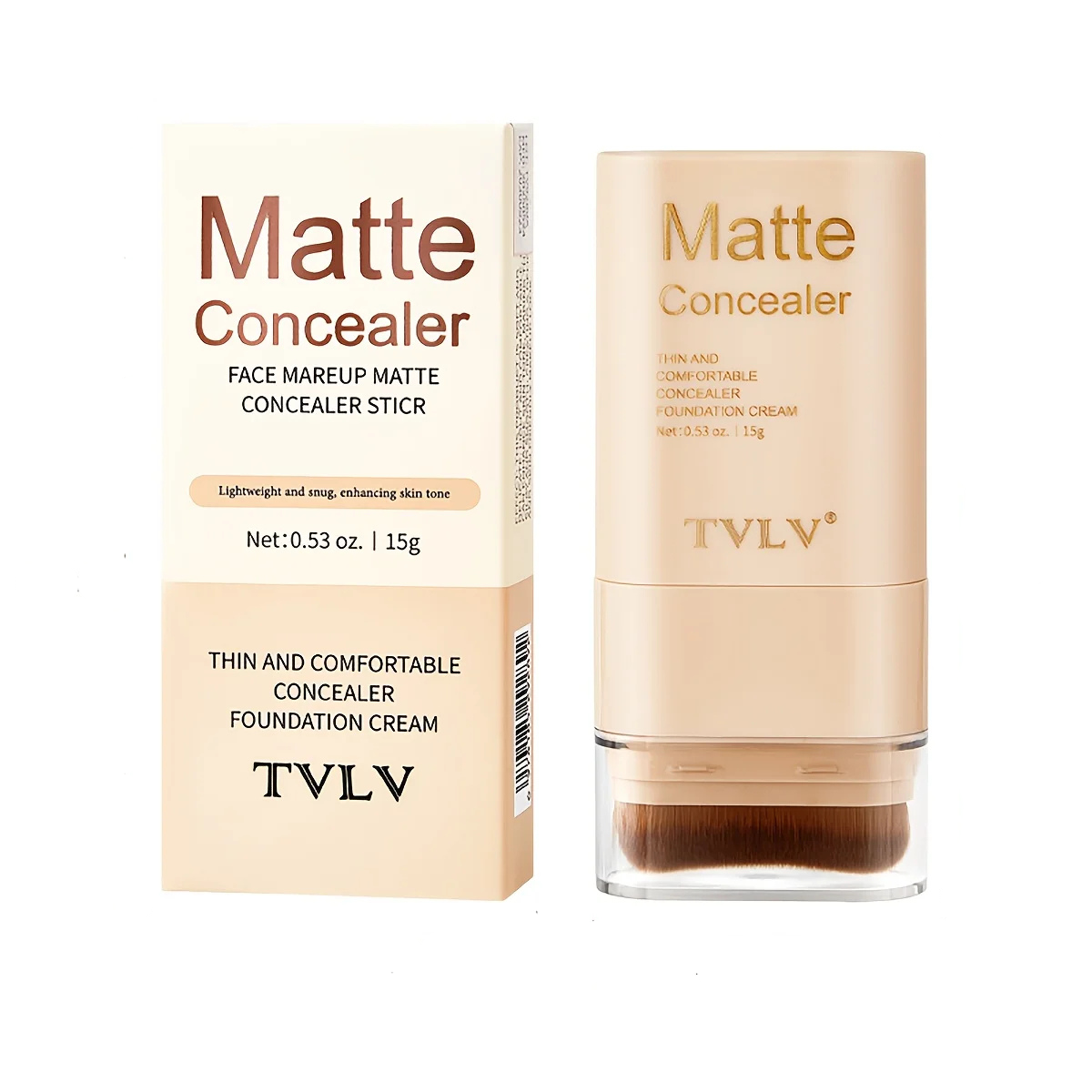 2-in-1 Concealer Eraser Dual-Head Foundation Stick
