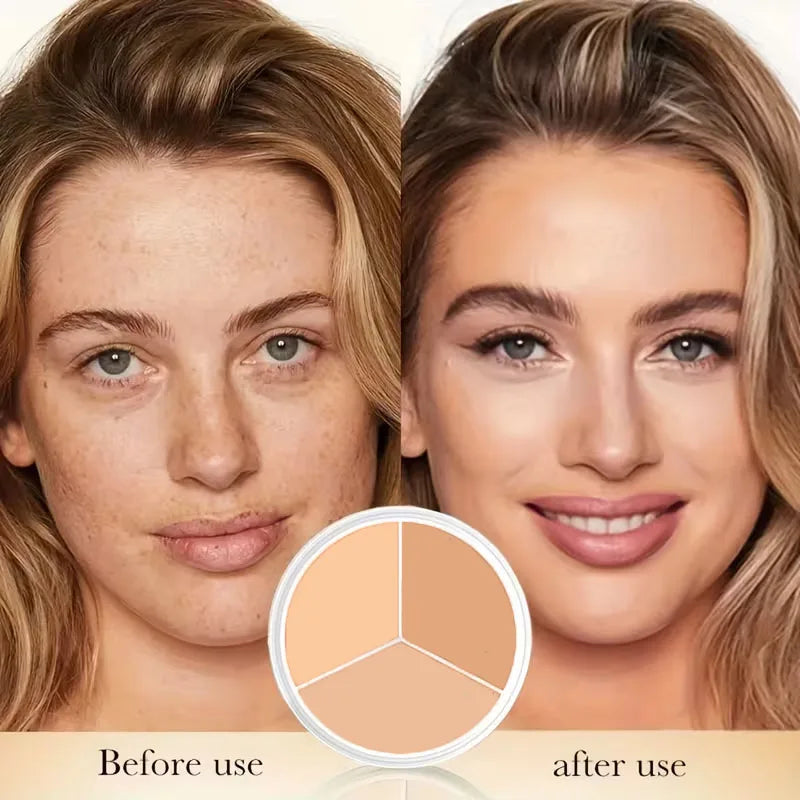 3-Color Professional Concealer Palette