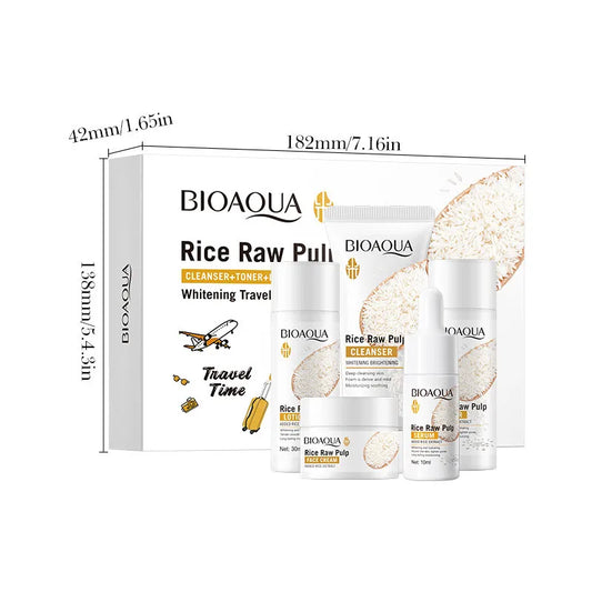 BIOAOUA Rice Face Brightening Set