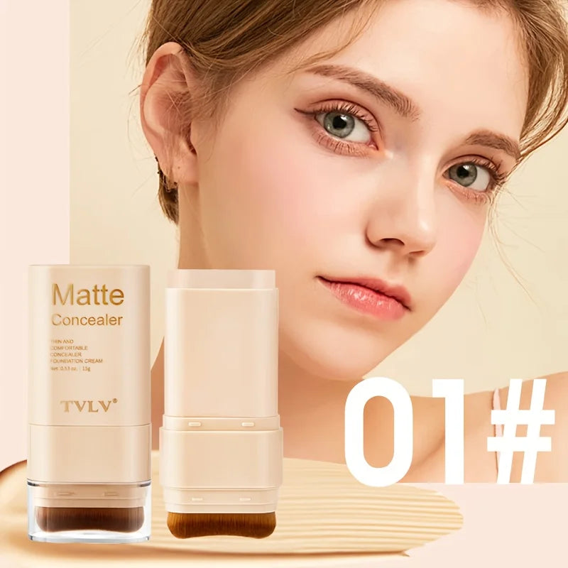 2-in-1 Concealer Eraser Dual-Head Foundation Stick