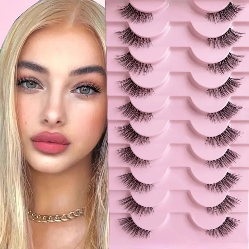 Natural Crisscross Half-Lashes