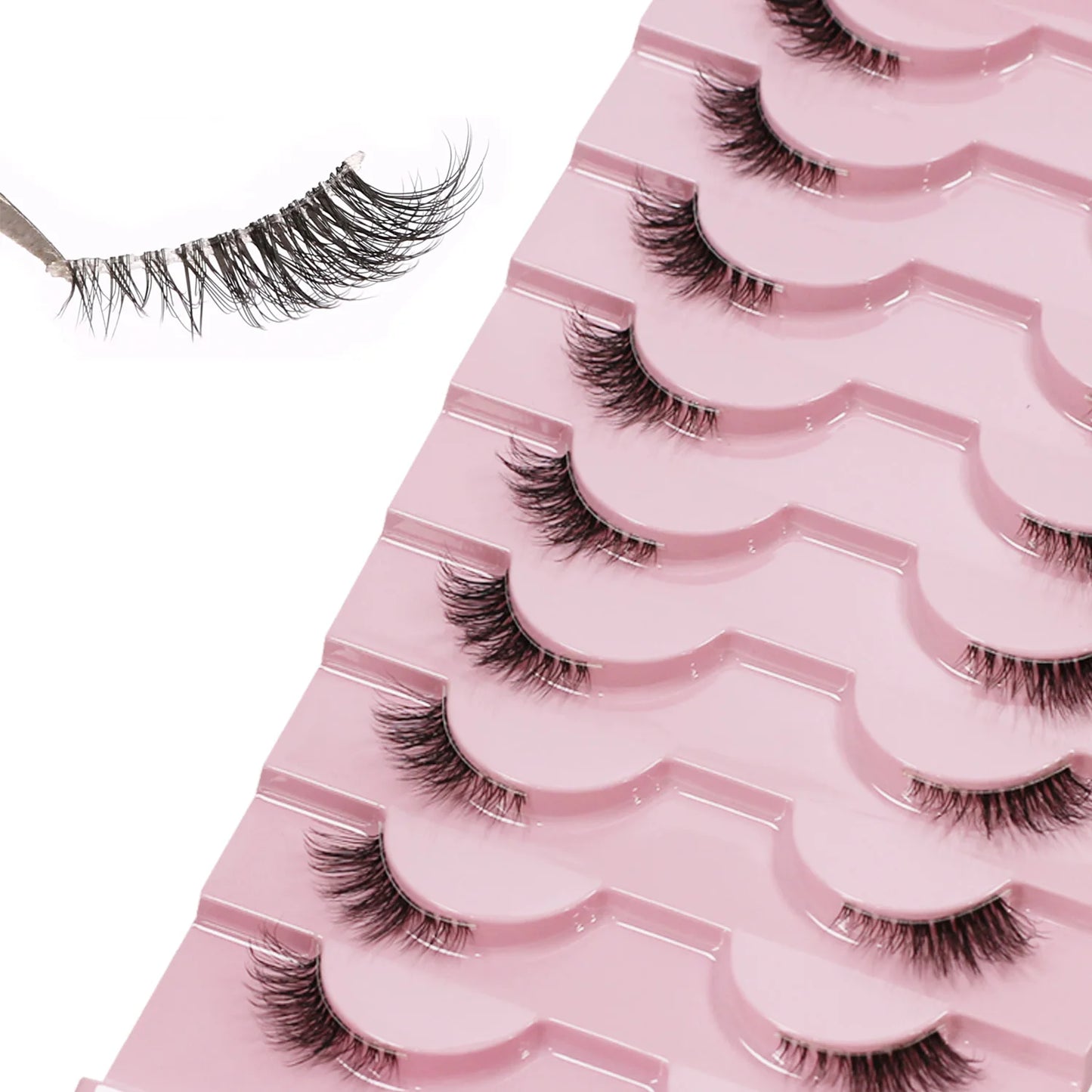 Professional 3D Natural Half-Lashes
