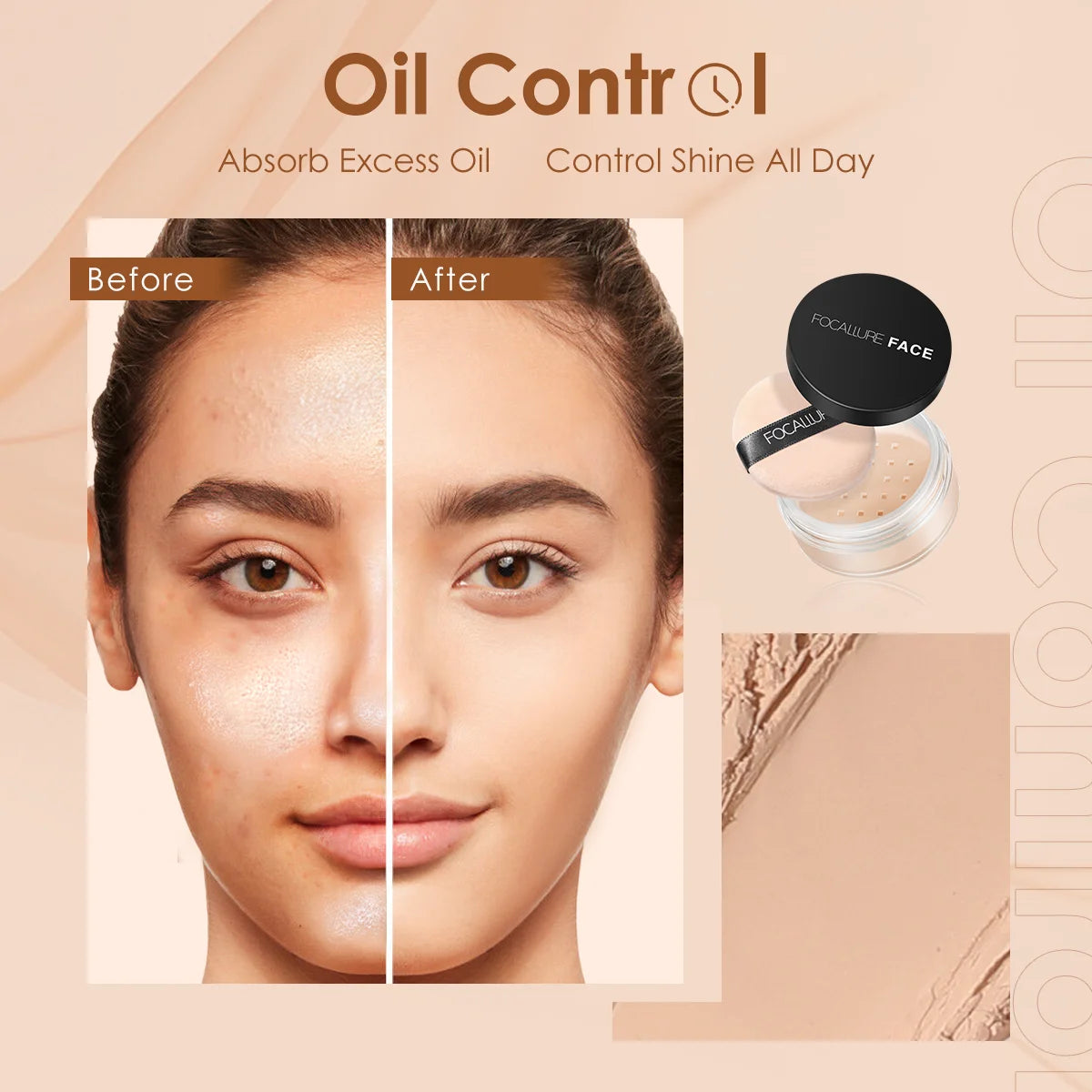 Focallure Invisible Finish Loose Setting Powder