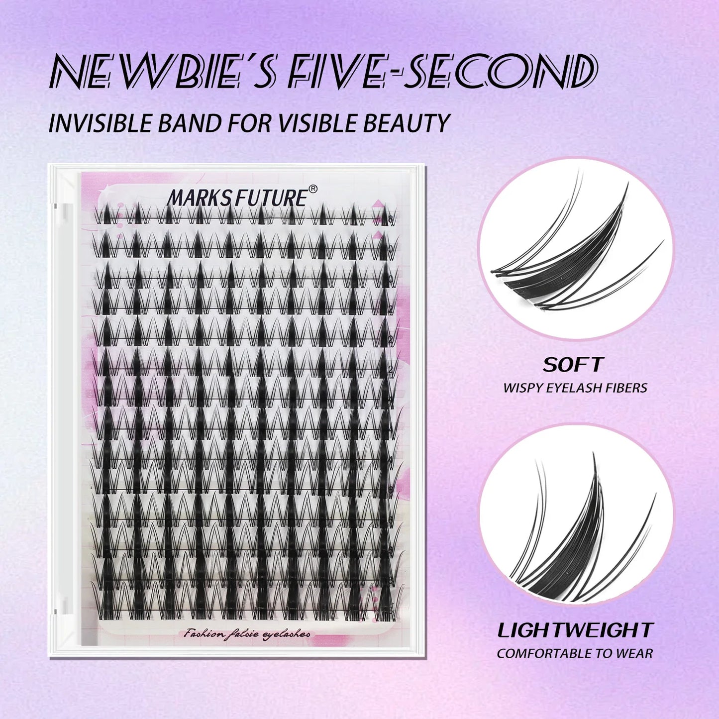 Marks Future 140-Piece Natural Cluster Lash Vault