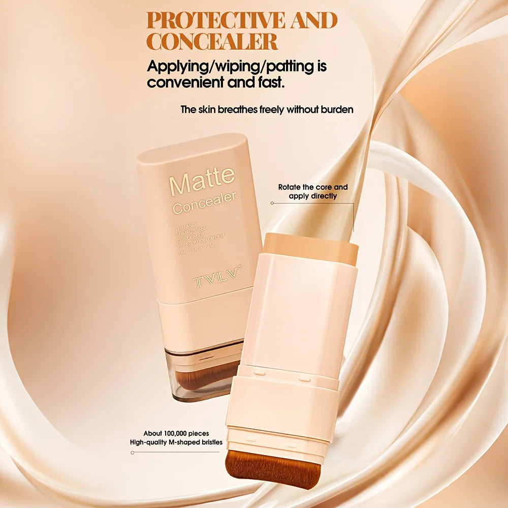2-in-1 Concealer Eraser Dual-Head Foundation Stick