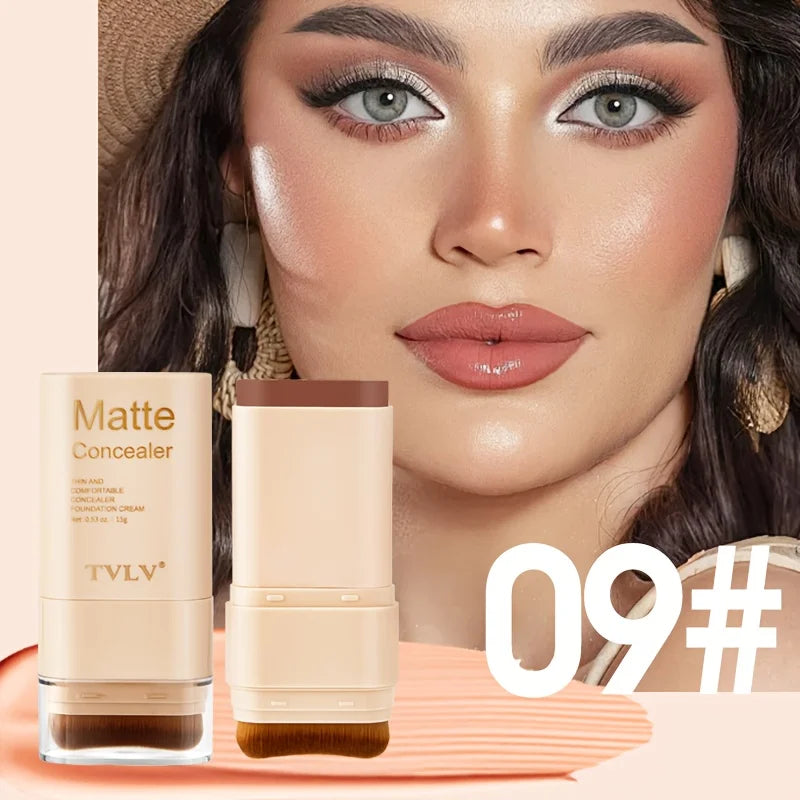 2-in-1 Concealer Eraser Dual-Head Foundation Stick