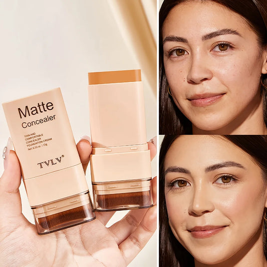 2-in-1 Concealer Eraser Dual-Head Foundation Stick