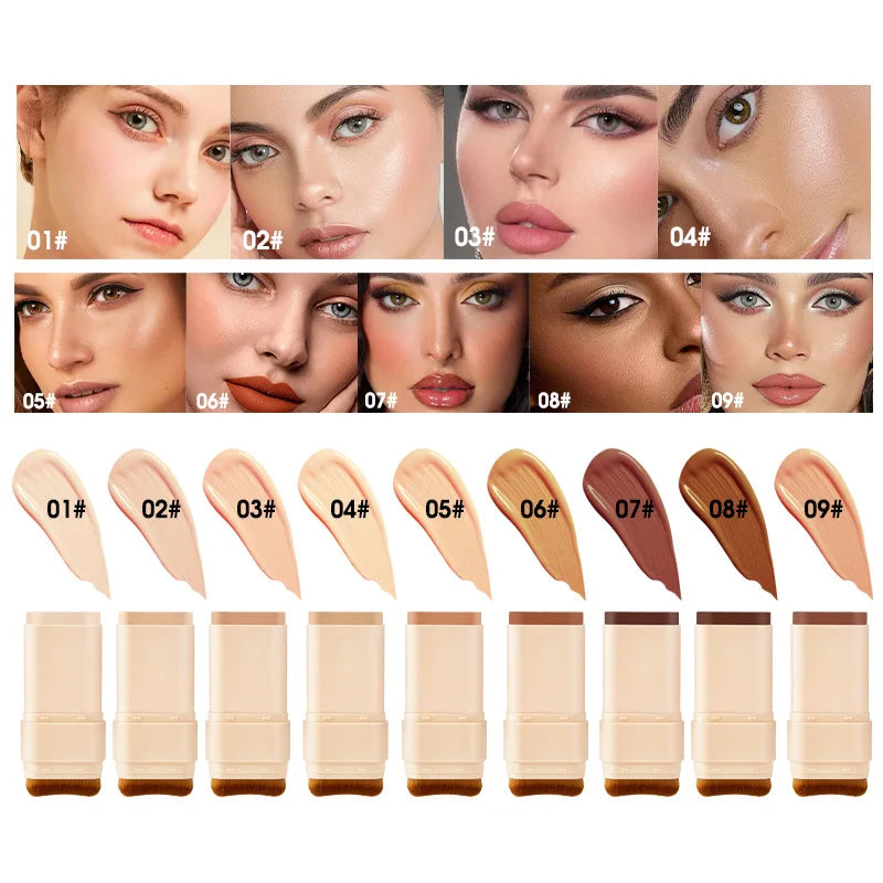 Eraser Concealer Double-Head Foundation Stick