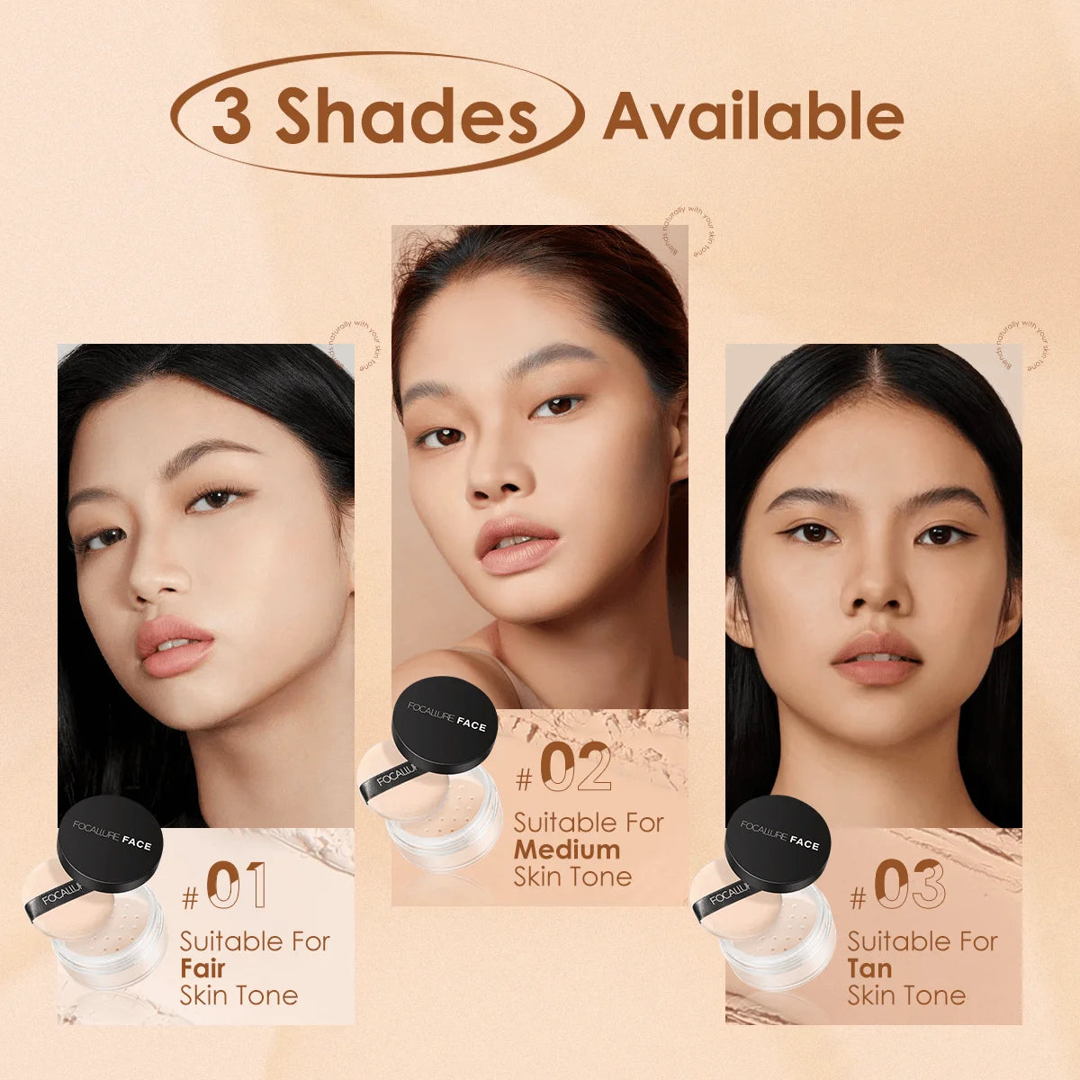 Focallure Invisible Finish Loose Setting Powder