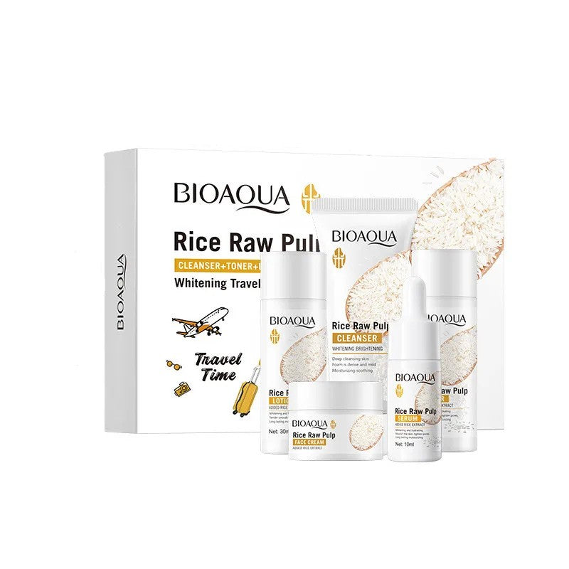 BIOAOUA Rice Face Brightening Set