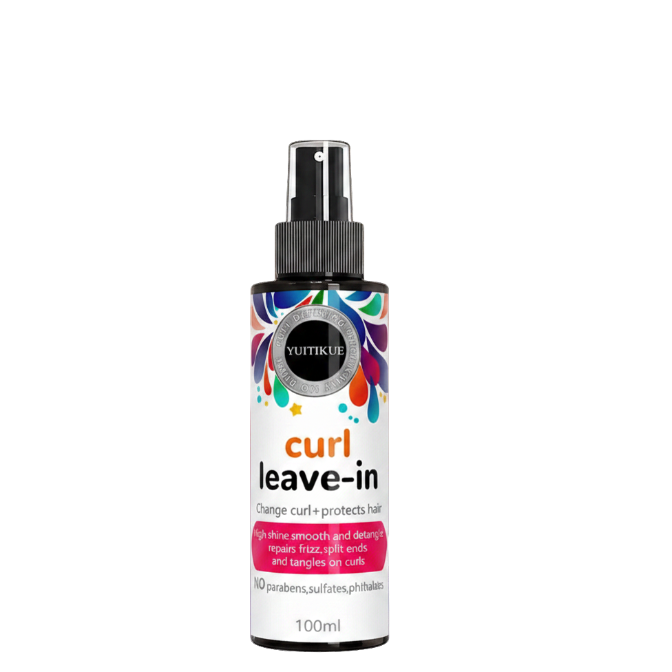 Curl defining leave-in spray